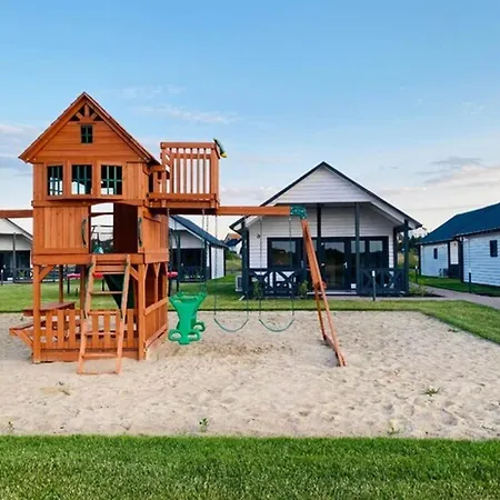 Two-story Cottages, Pool, Air Conditioning Jaroslawiec